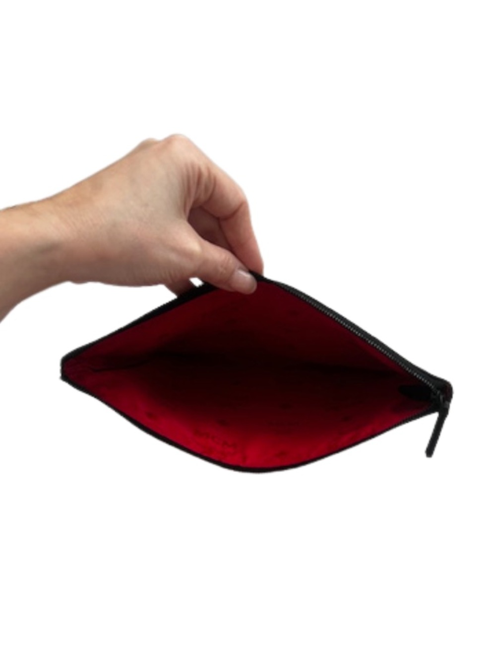 Authentic MCM Visetos Vogue Korea Limited Edition Zip Pouch by‎ Donald Robertson - Picture 3 of 6
